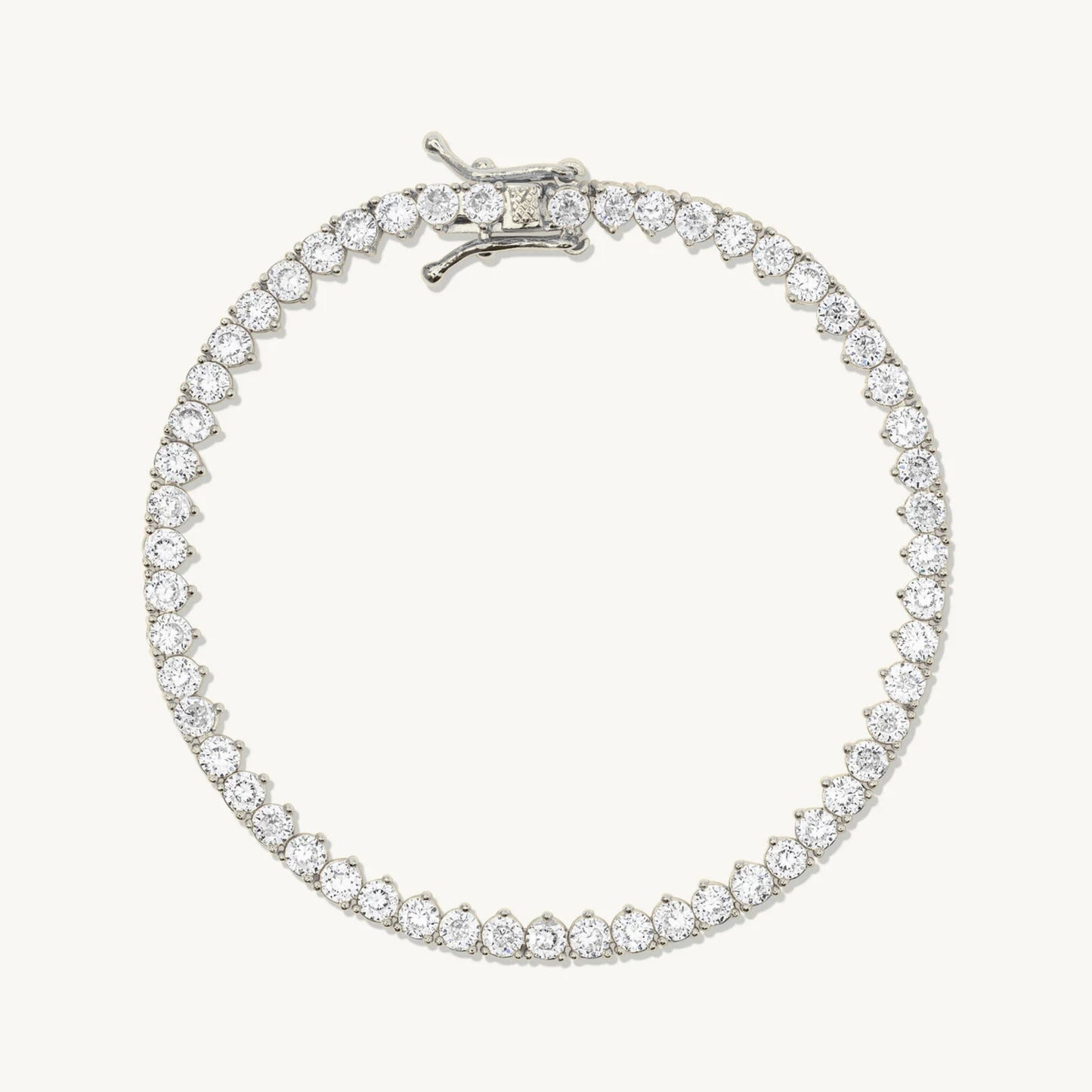 Leni Three-Prong Tennis Bracelet