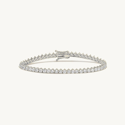 Leni Three-Prong Tennis Bracelet