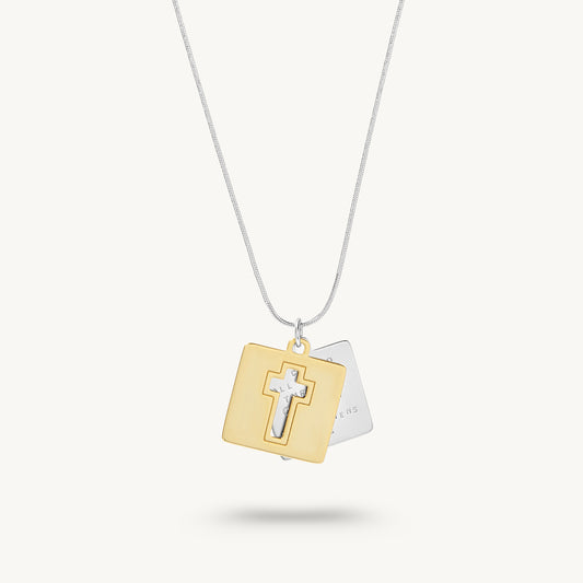 Geena Cross Necklace