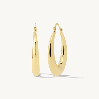 Azzurra Chunky Hoop Earrings