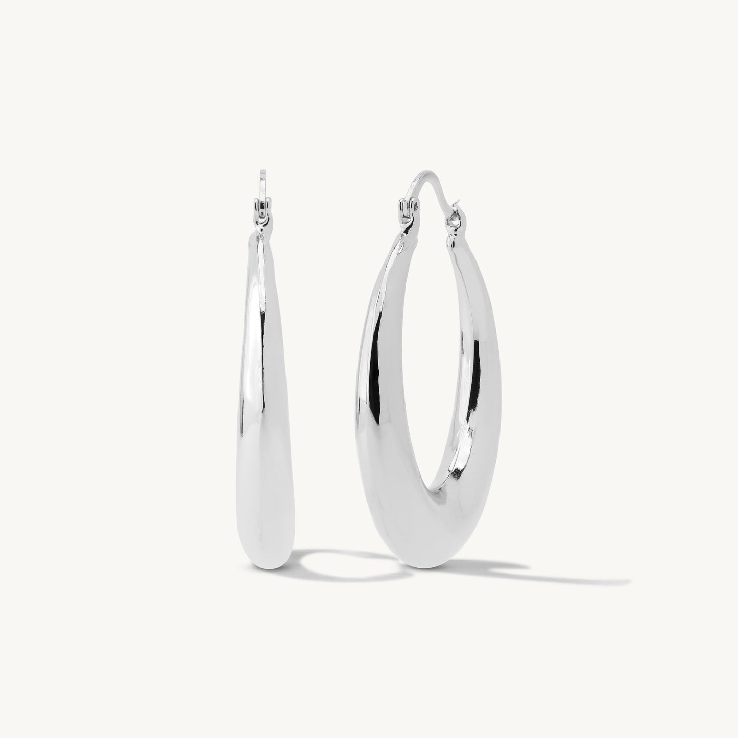 Azzurra Chunky Hoop Earrings