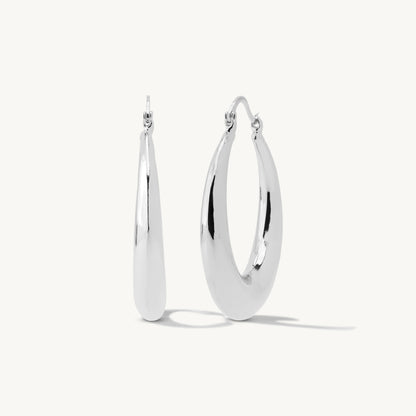 Azzurra Chunky Hoop Earrings