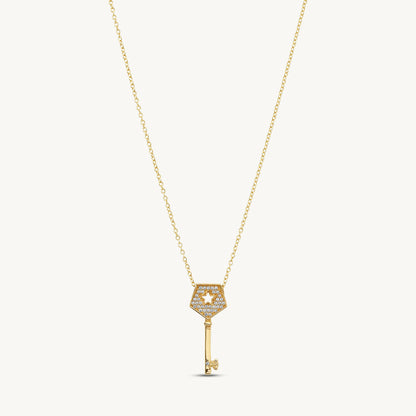 Allegra Key Pendant Necklace