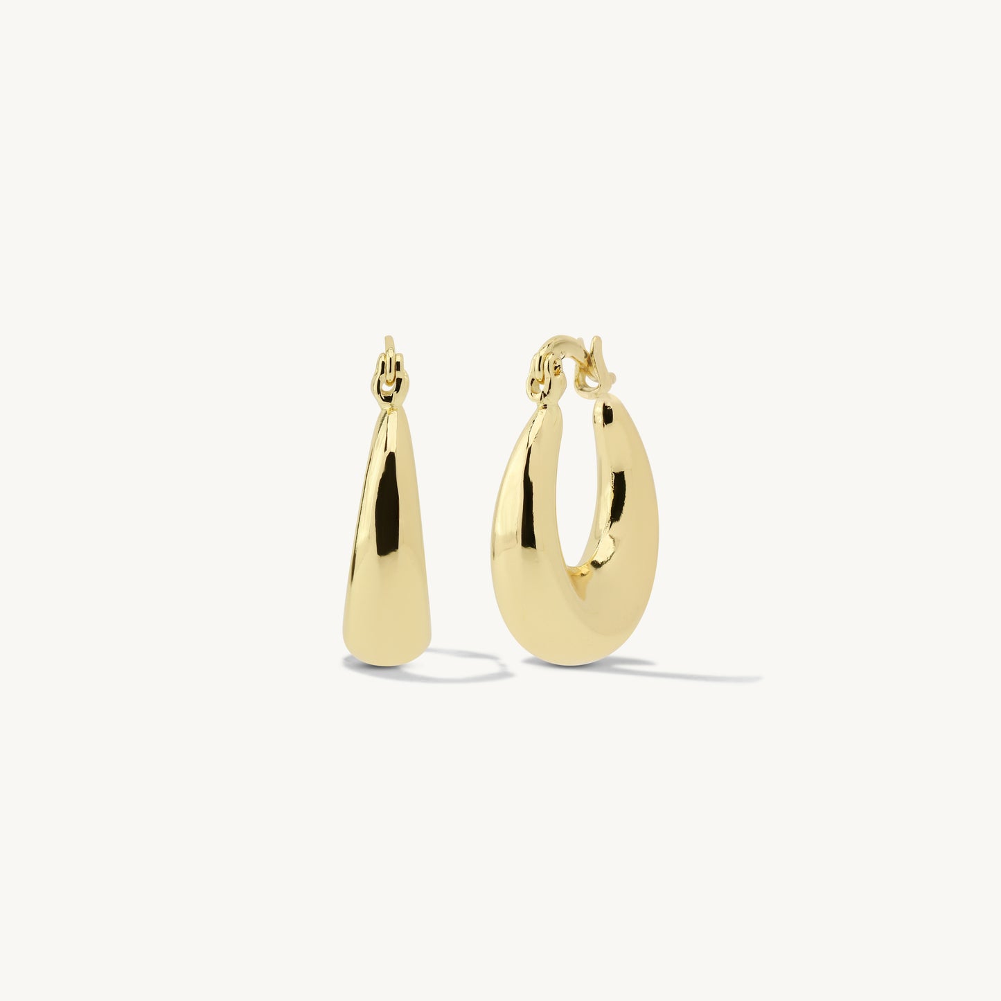 Azzurra Chunky Hoop Earrings