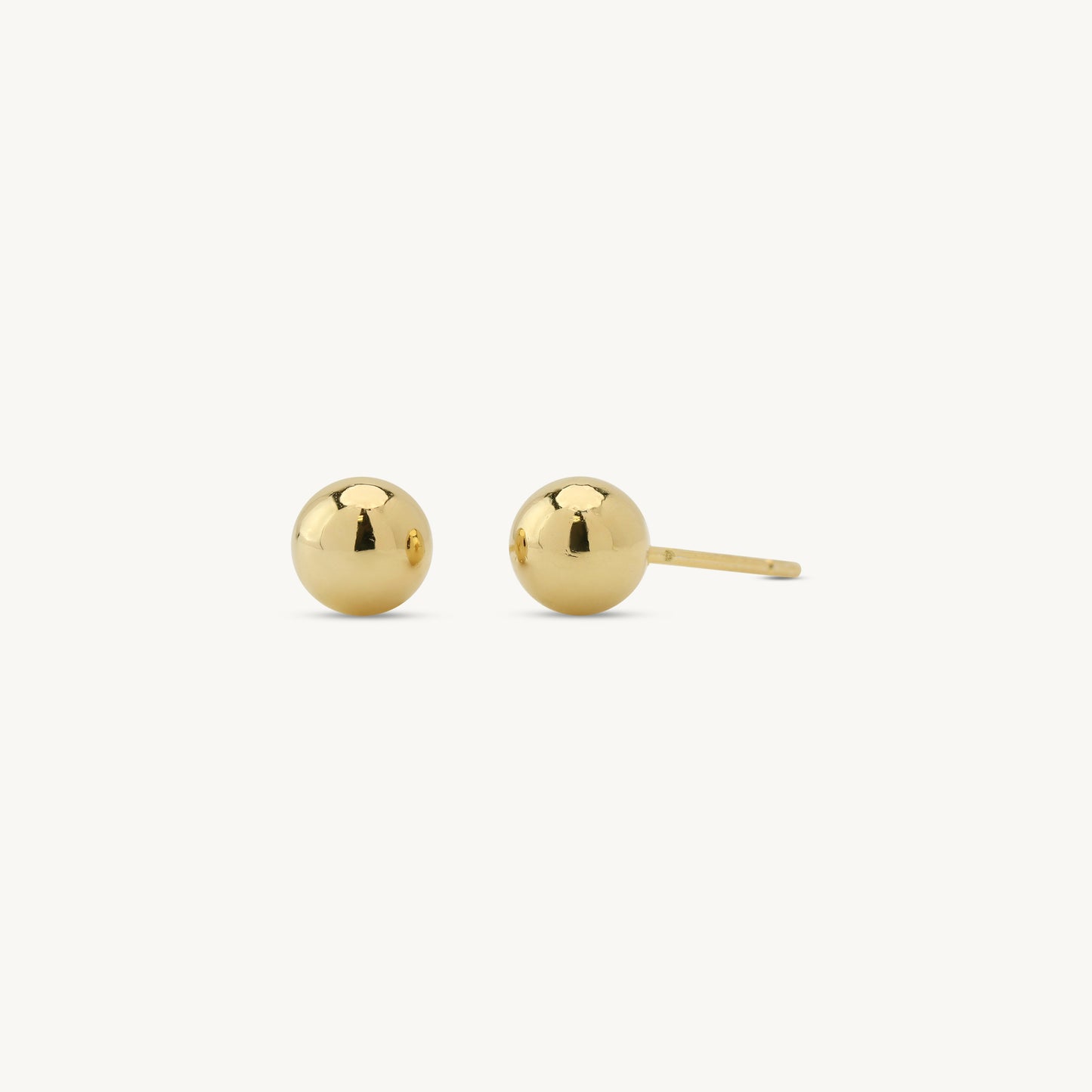 Cassandra Ball Bead Stud Earrings