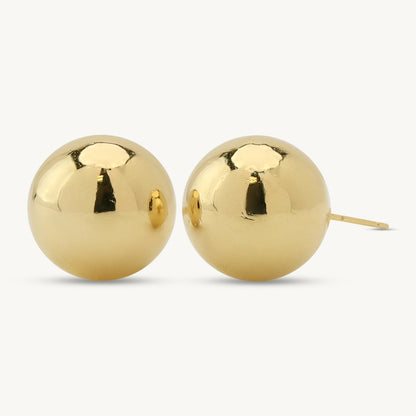 Cassandra Ball Bead Stud Earrings