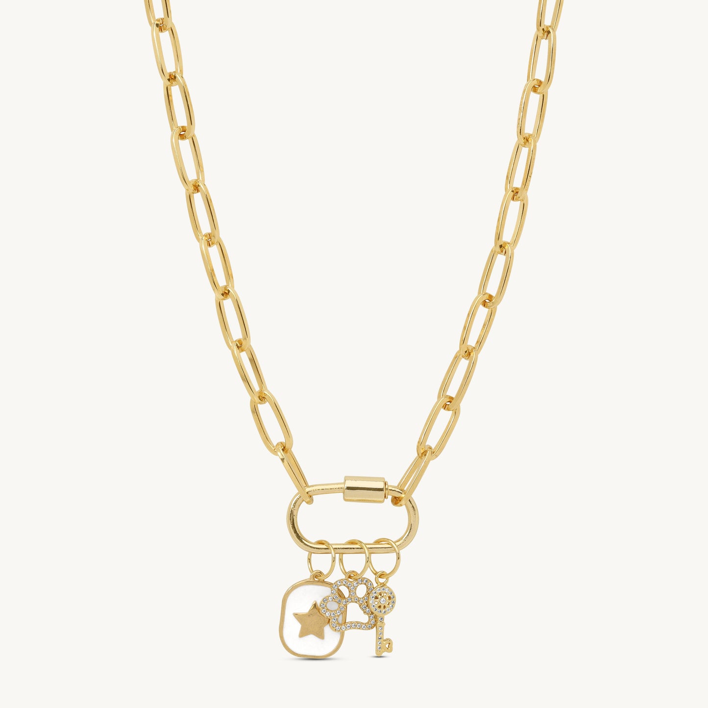 Ambra Carabiner Necklace