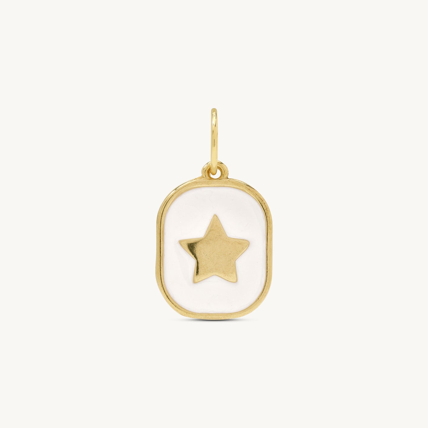 Ambra Enamel Star Charm