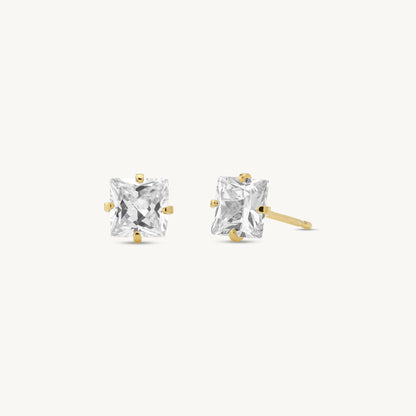 Felicia Princess Stud Earrings