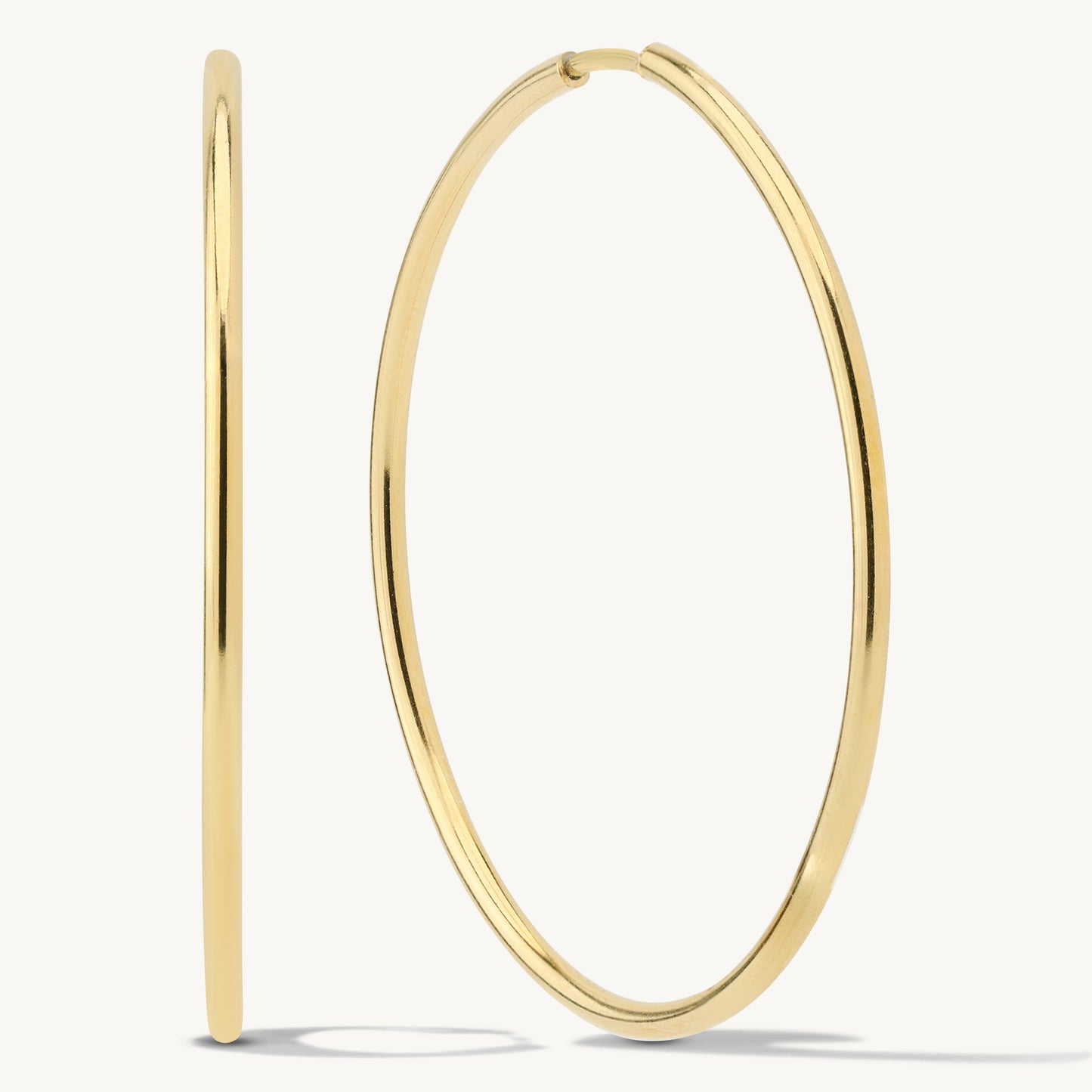 Giorgia Slim Hoop Earrings