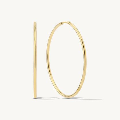 Giorgia Slim Hoop Earrings