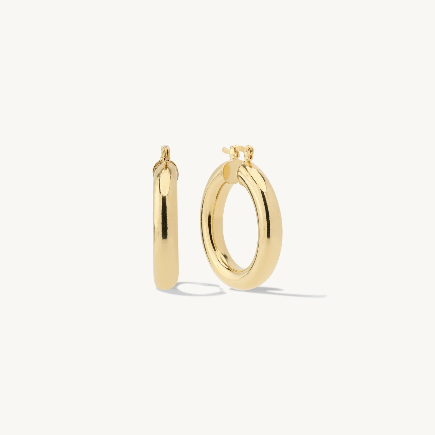 Giselle Lever Back Hoop Earrings