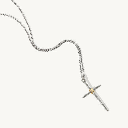 Mandelin Cross Necklace