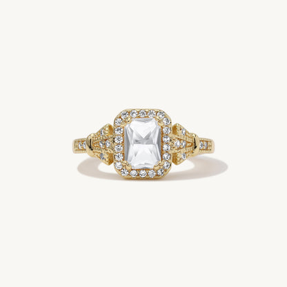 Marina Baguette Gemstone Ring