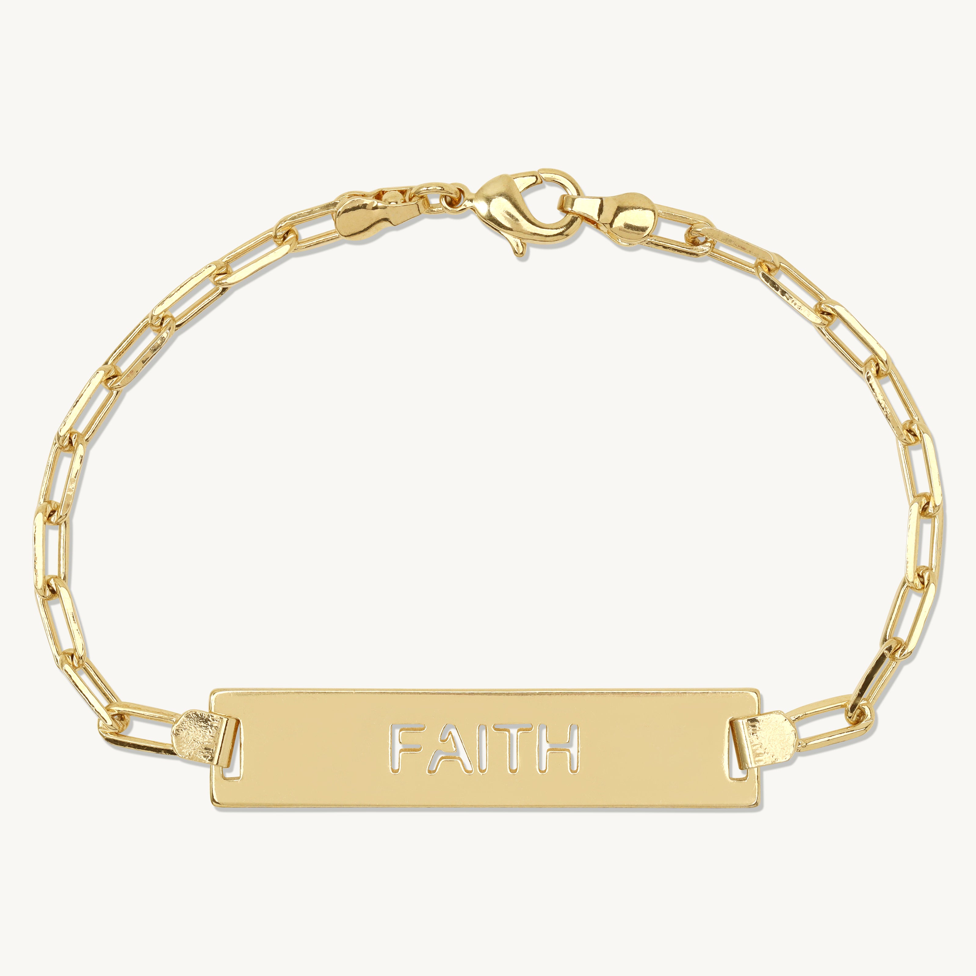 Natale Faith Plate Bracelet