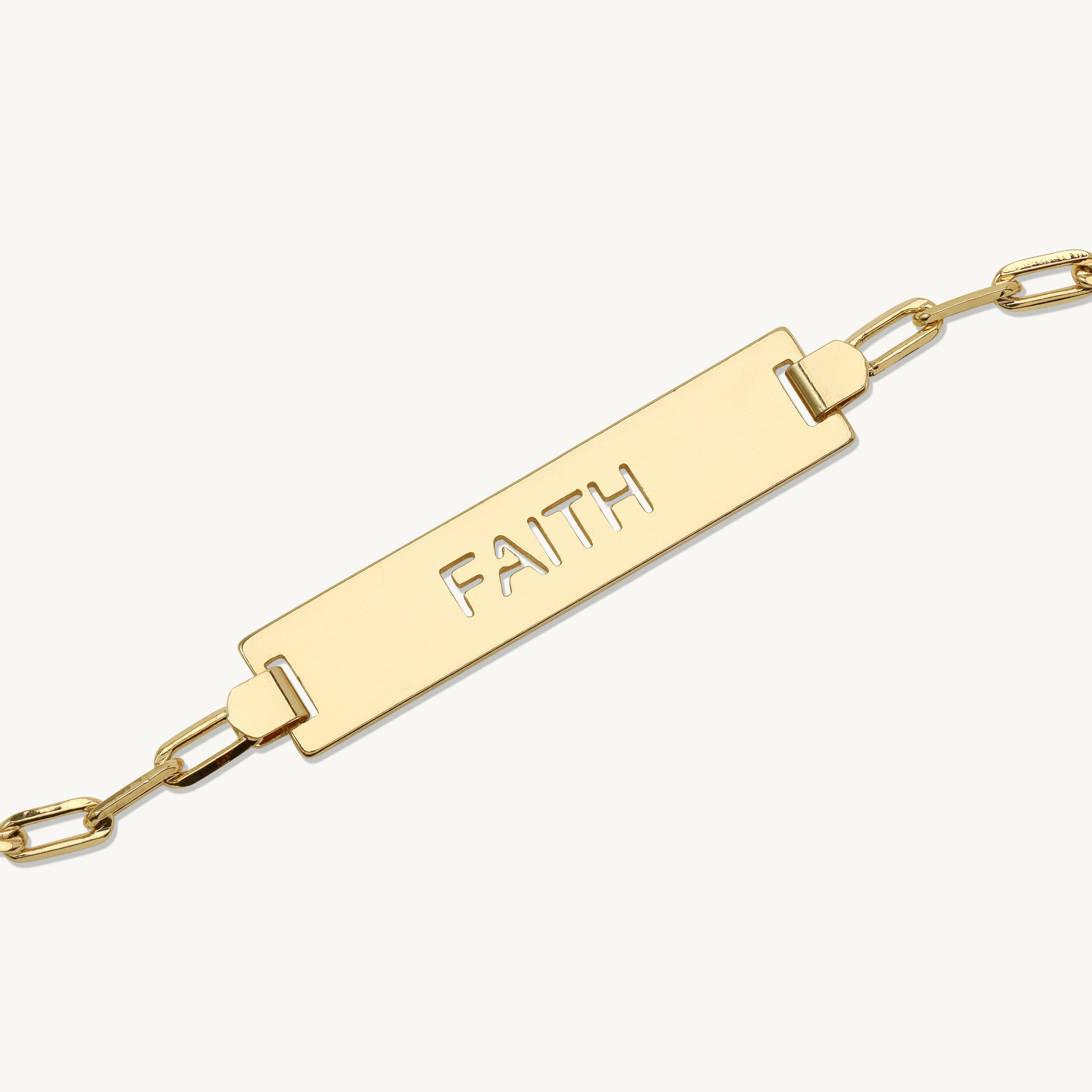 Natale Faith Plate Bracelet