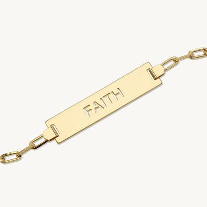 Natale Faith Plate Pendant Necklace