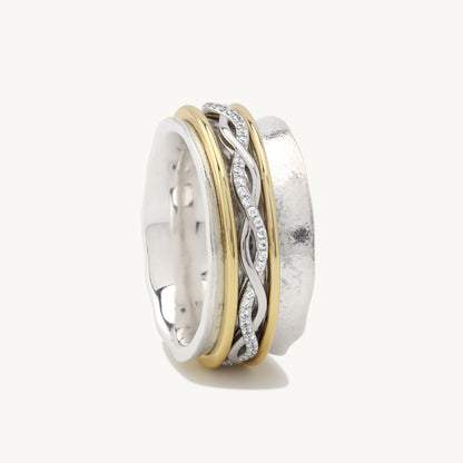 Aria Infinity Spinner Ring