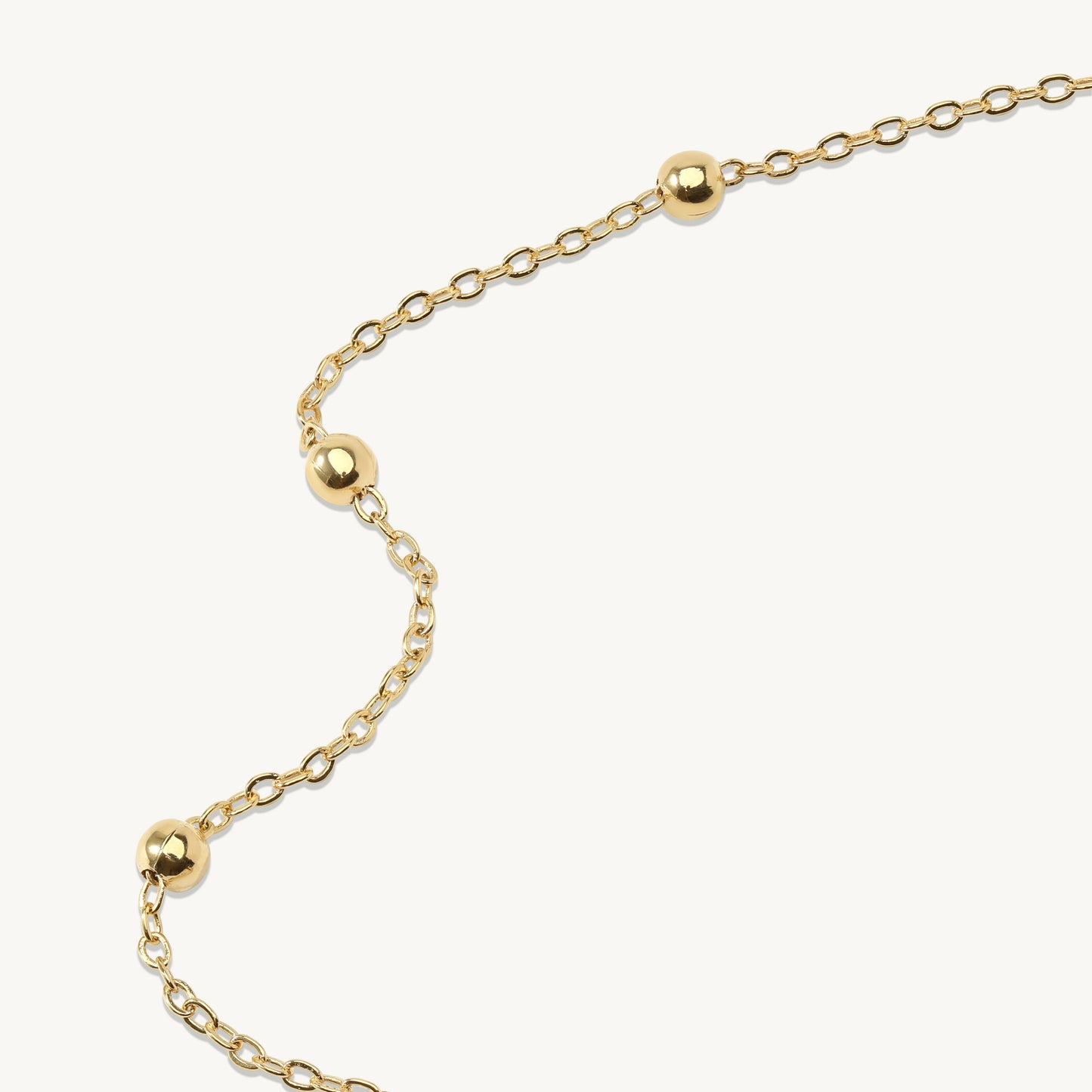 Ilaria Beaded Cable Chain Necklace