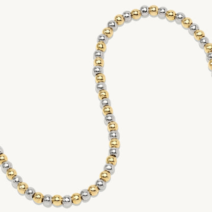 Paola Two Toned Beaded Necklace