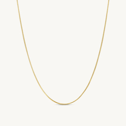 Sabrina Snake Box Chain Necklace