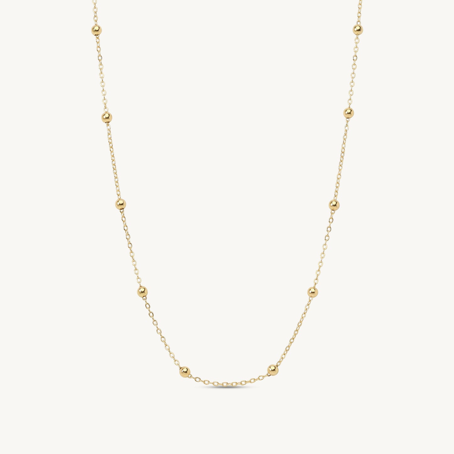 Ilaria Beaded Cable Chain Necklace