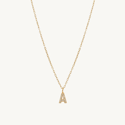 Lidia Initial Name Pendant Necklace