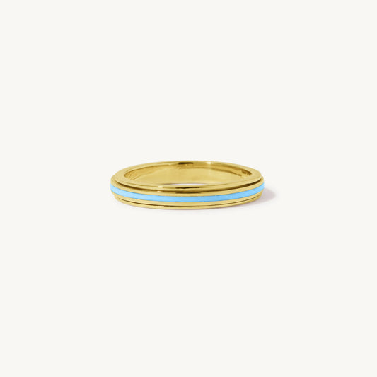 Fausta Enamel Spinner Ring