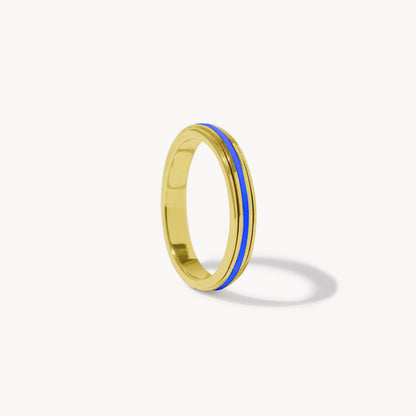 Fausta Enamel Spinner Ring