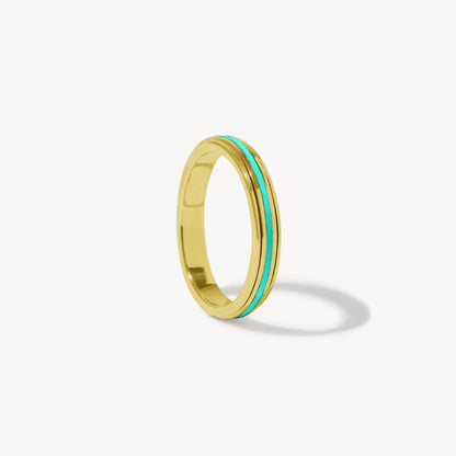 Fausta Enamel Spinner Ring