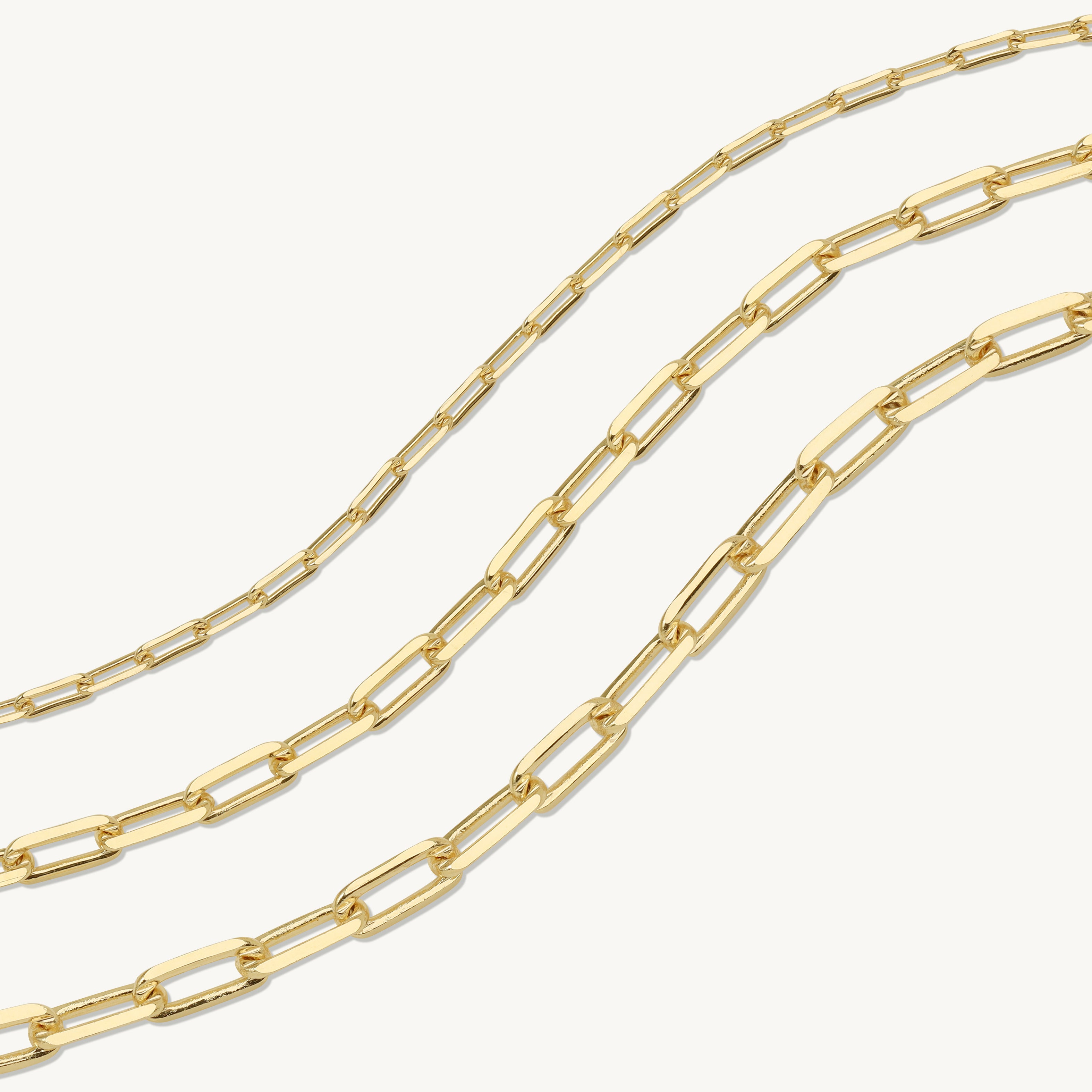 Siena Triple Paperclip Bracelet