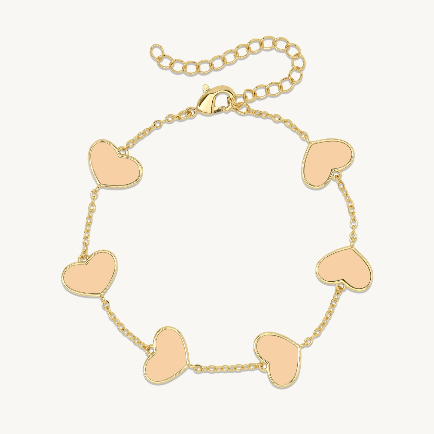 Stefania Heart Bracelet