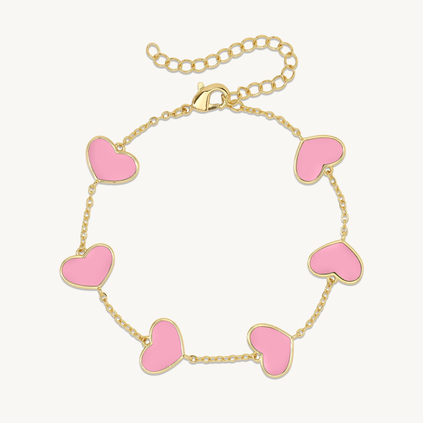 Stefania Heart Bracelet