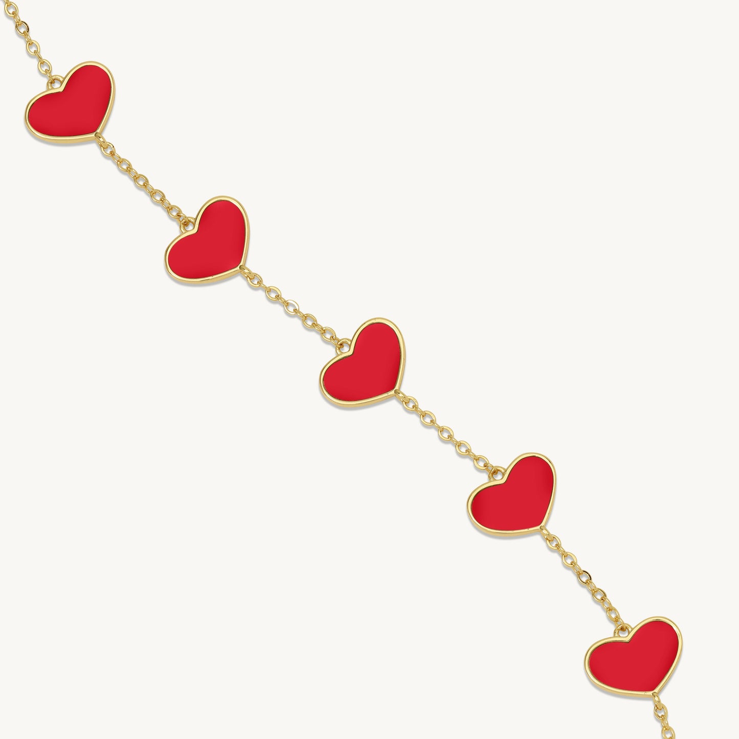 Stefania Heart Bracelet