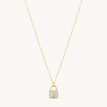 Tullia Lock Pendant Necklace