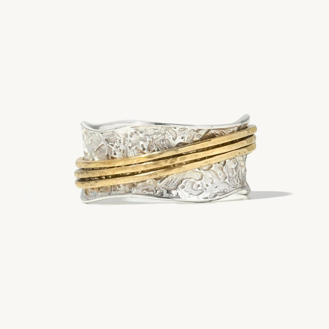 Minerva Spinner Ring